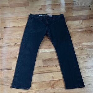 Old Navy Slim Straight Black Jeans 32X30